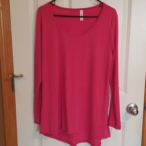 Lularoe XL Lynnae hot pink